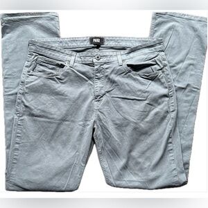 Paige Normandie Straight Leg Jeans | Smokey Blue | Size 36x33 | Made in USA